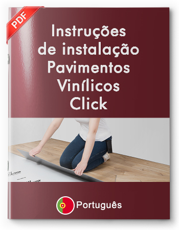 Instruções de instalação de pavimento vinilico Click